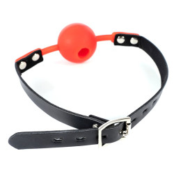 BDSMaster Bâillon-Boule Enjoy Gag 49mm Rouge